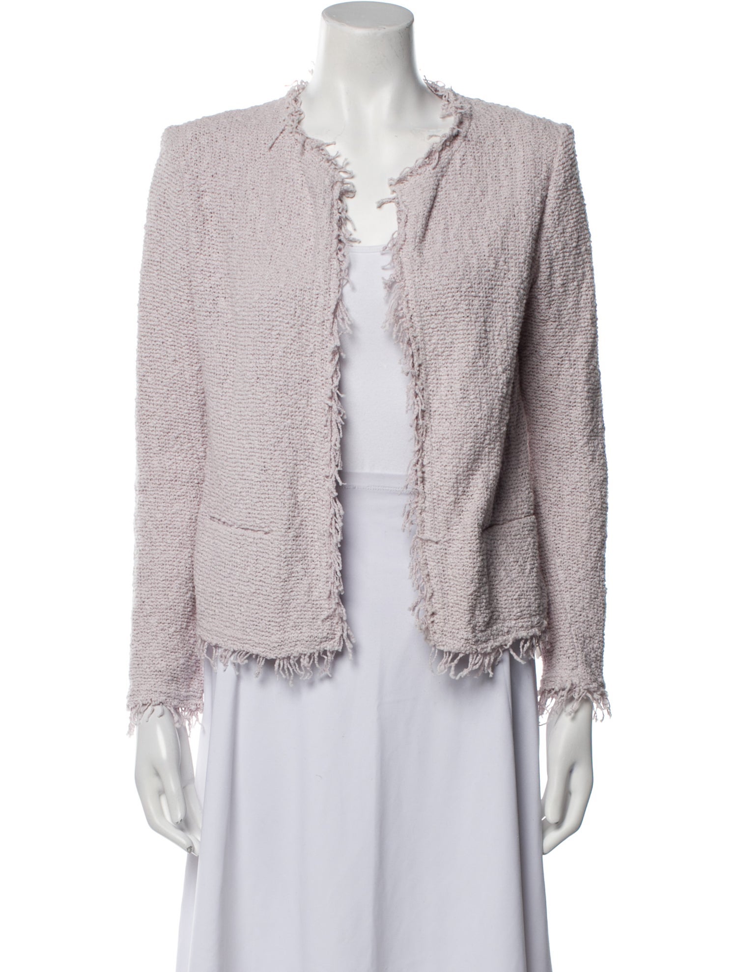 Iro Tweed Pattern Jacket