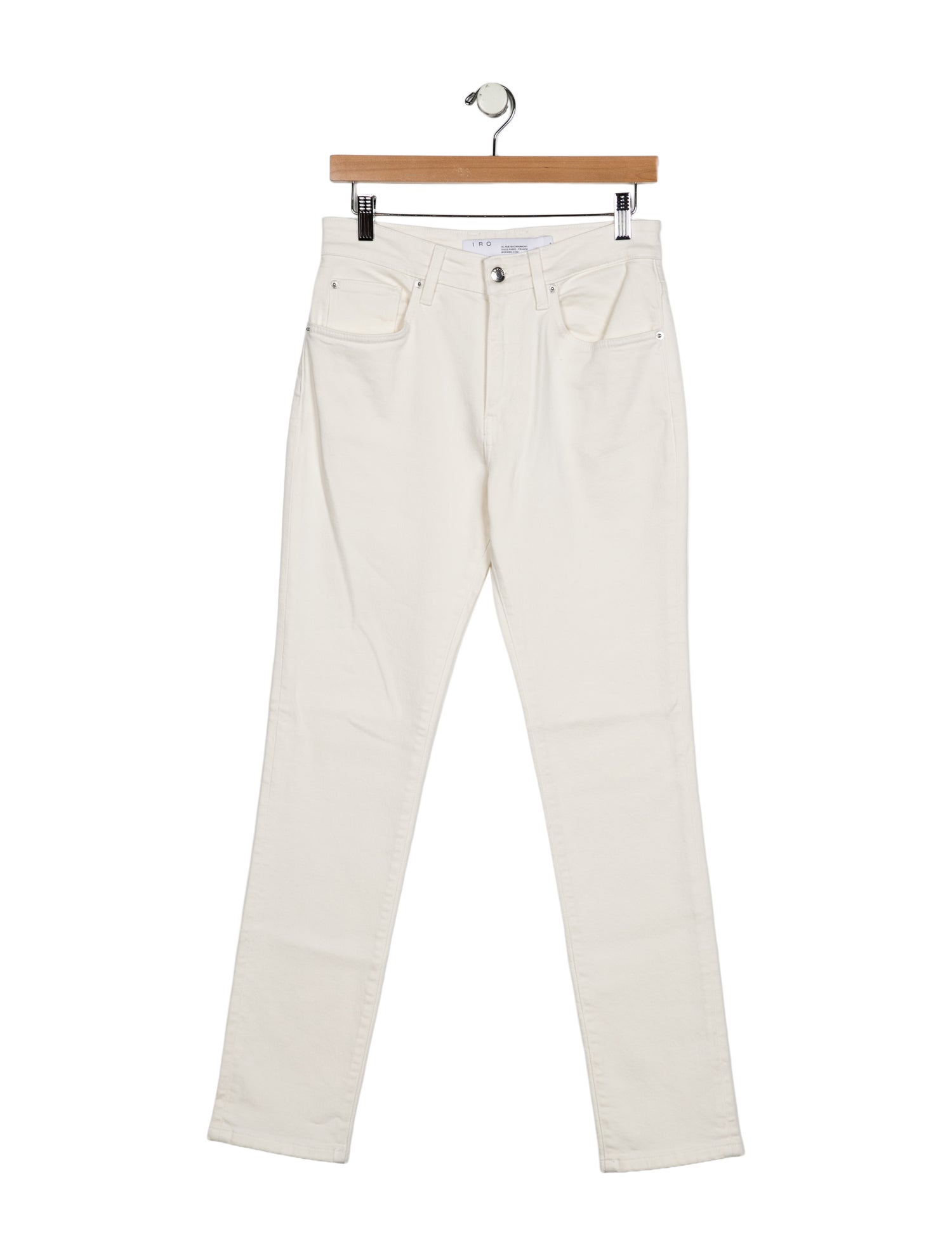 Iro Mid-Rise Straight Leg Jeans