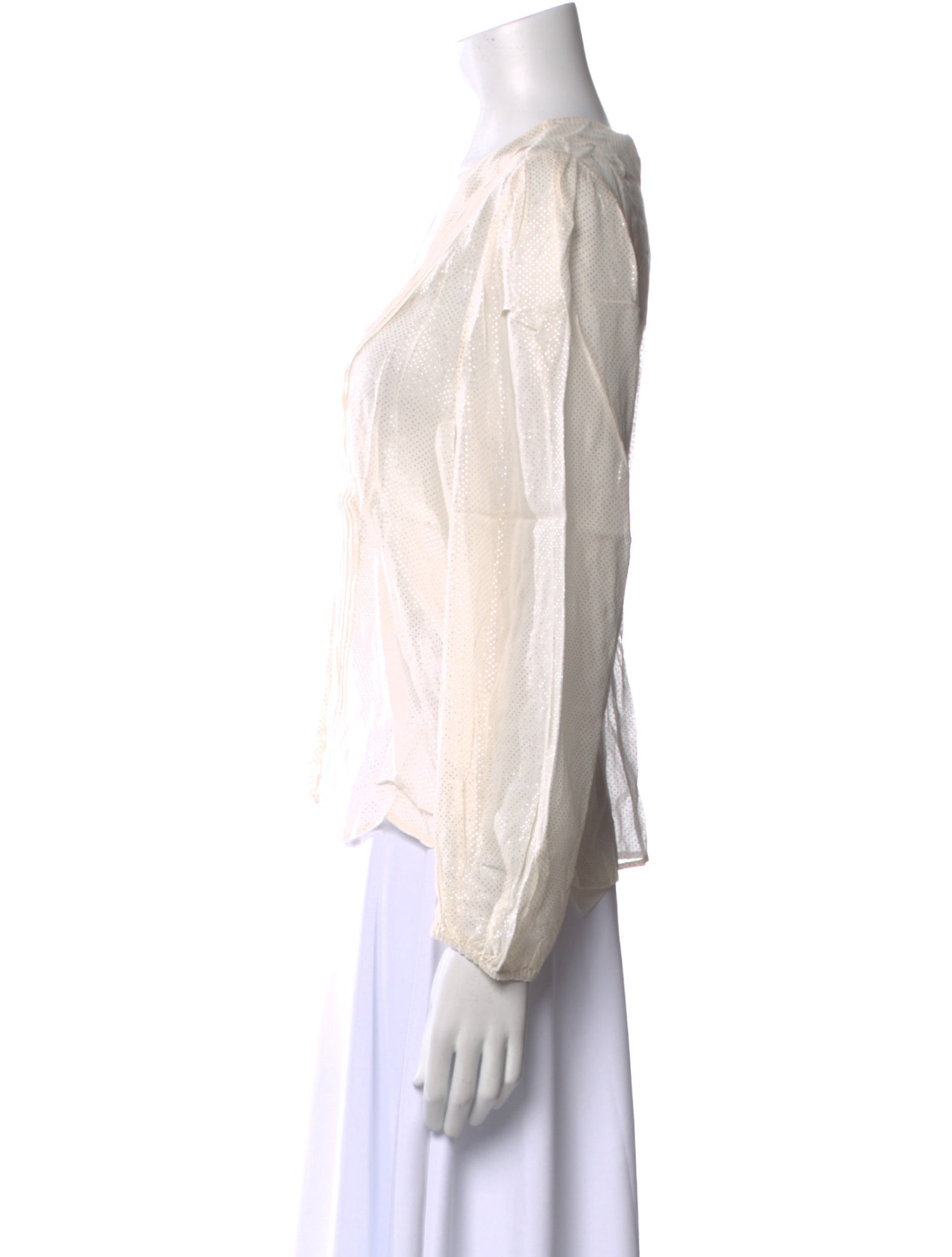Iro V-Neck Long Sleeve Blouse w/ Tags