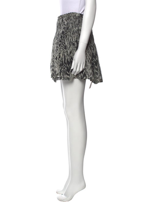 Iro Printed Mini Skirt