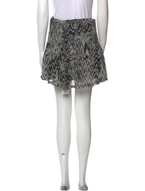 Iro Printed Mini Skirt