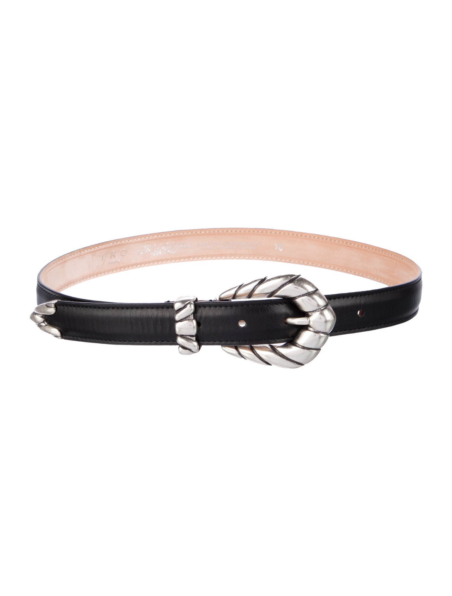 Iro Skinny Leather Belt