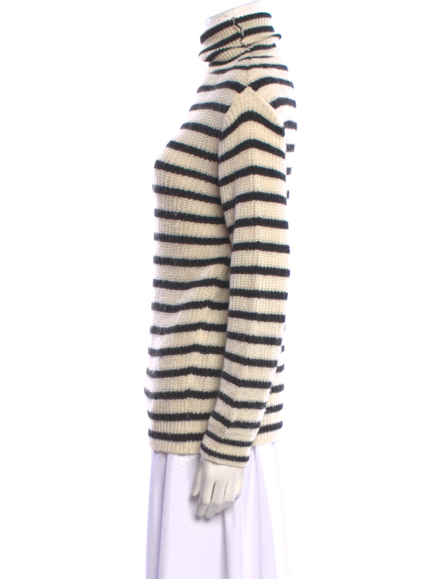 Iro Striped Turtleneck Sweater