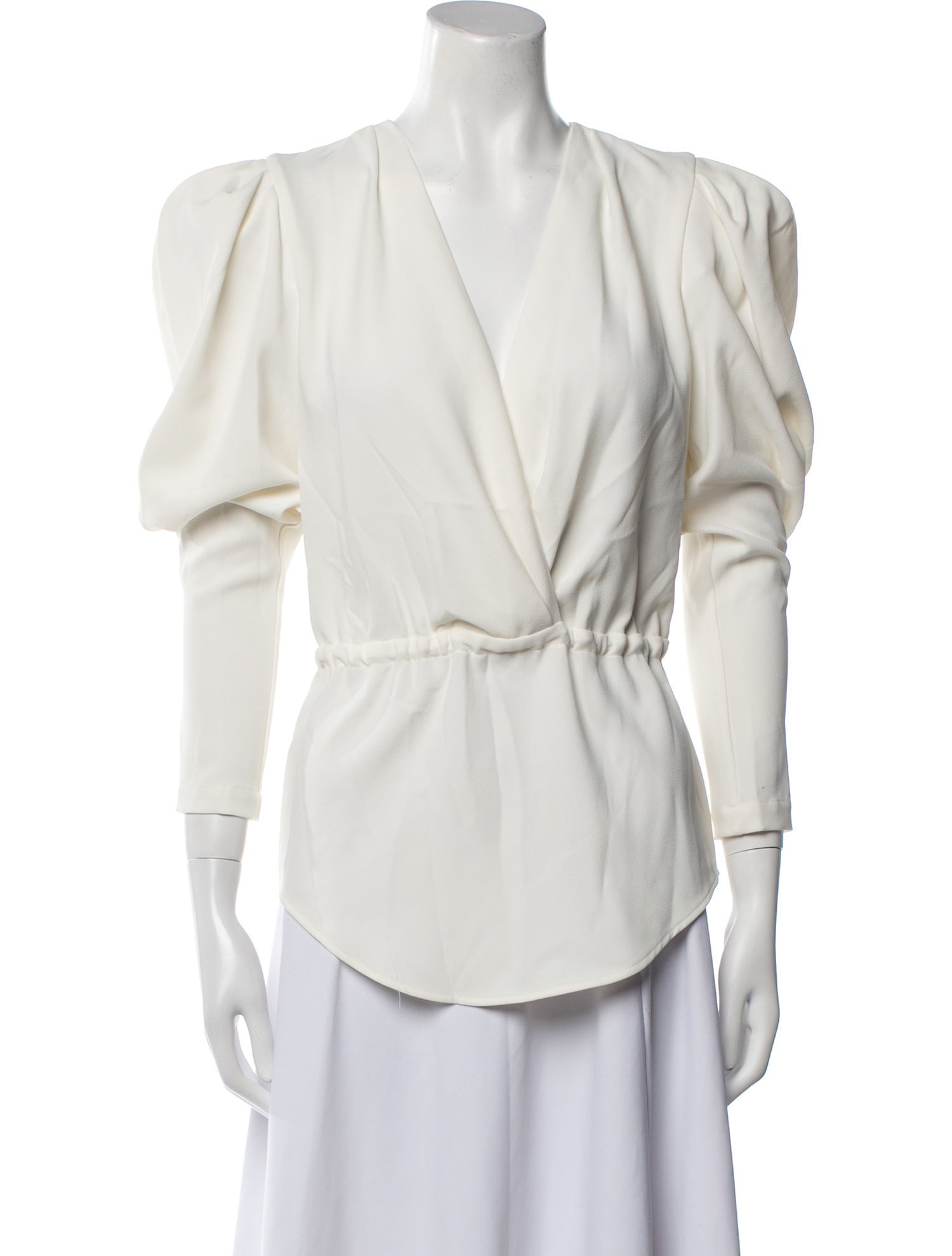 Iro V-Neck Three-Quarter Sleeve Blouse