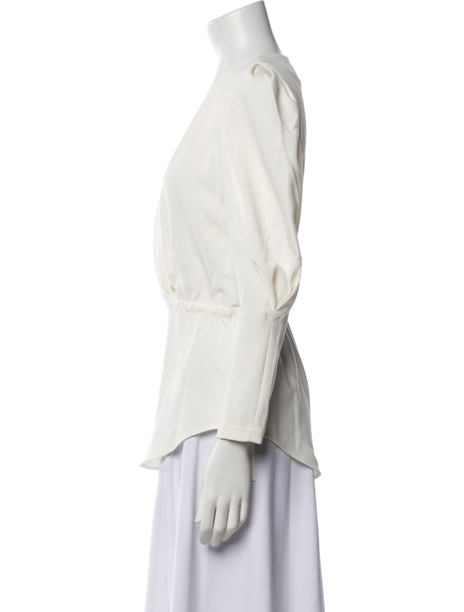 Iro V-Neck Three-Quarter Sleeve Blouse