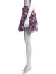 Iro Printed Mini Skirt