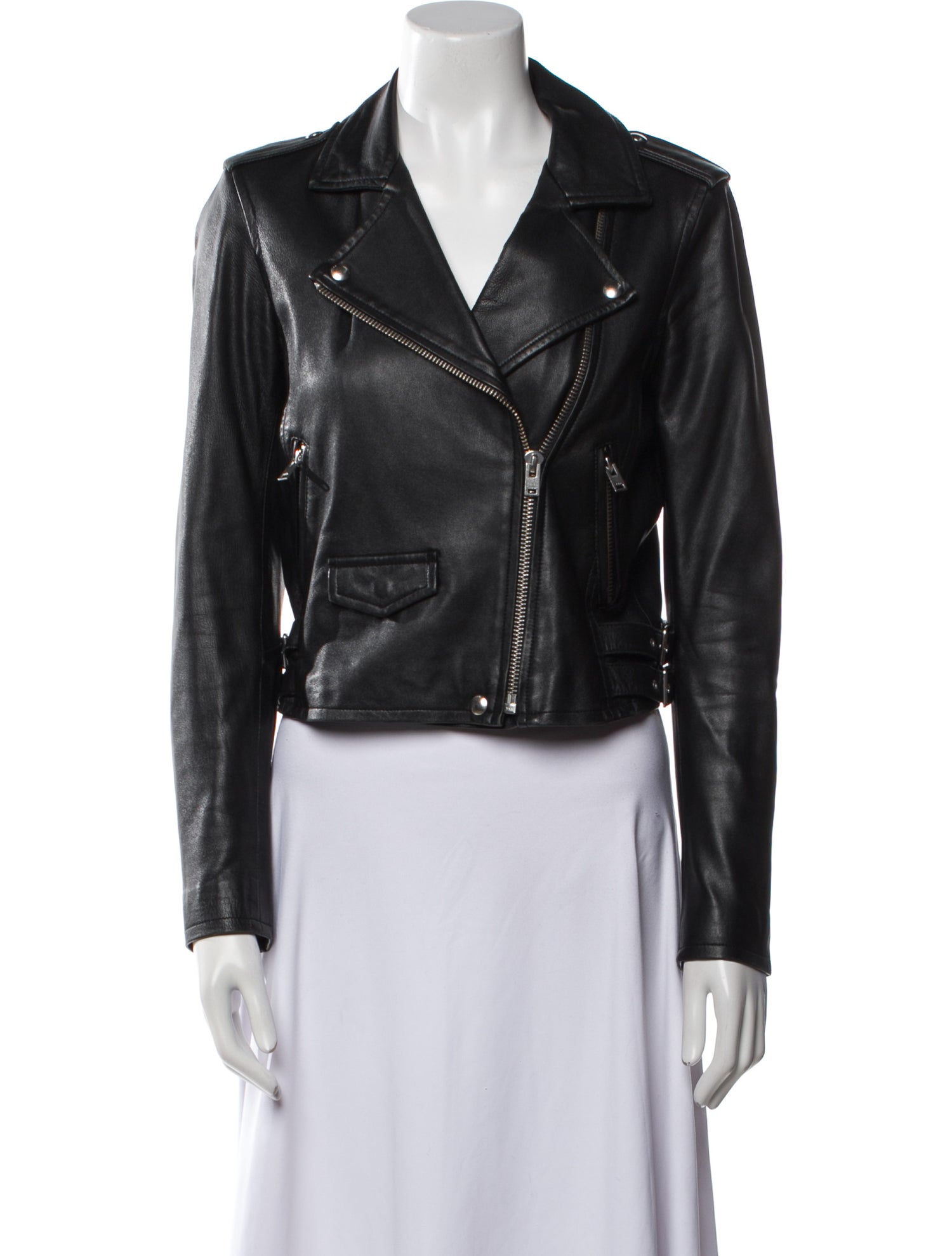 Iro Lamb Leather Biker Jacket