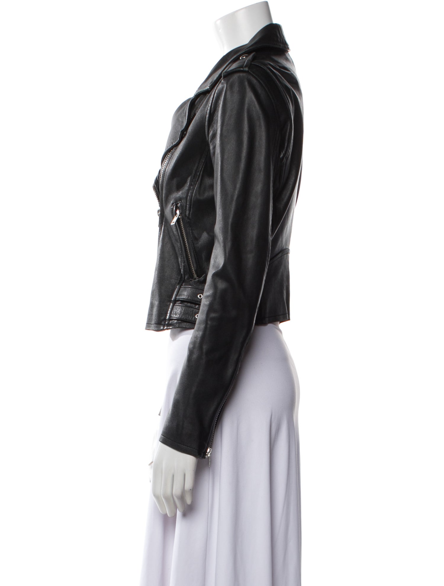 Iro Lamb Leather Biker Jacket