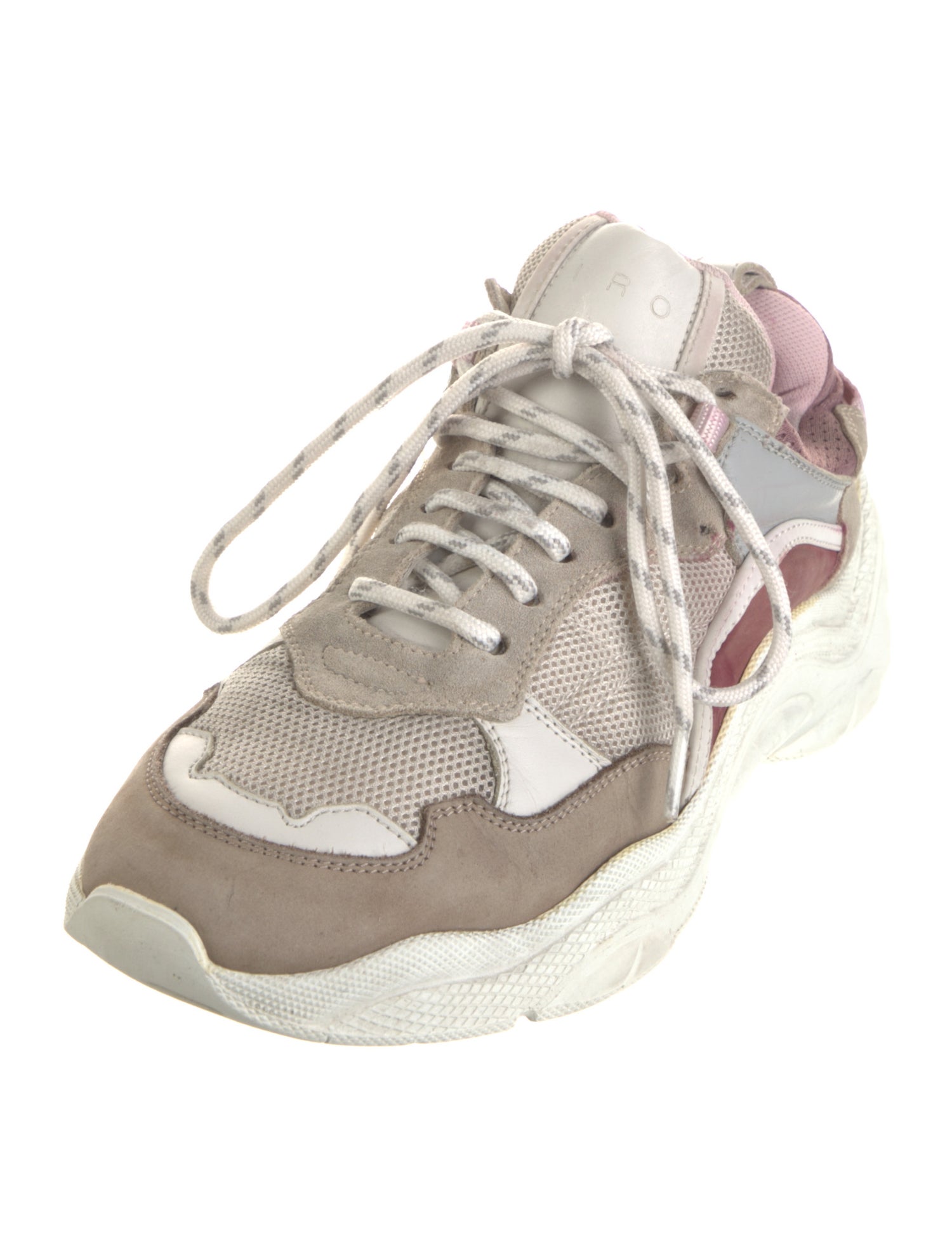 Iro Mesh Colorblock Pattern Sneakers