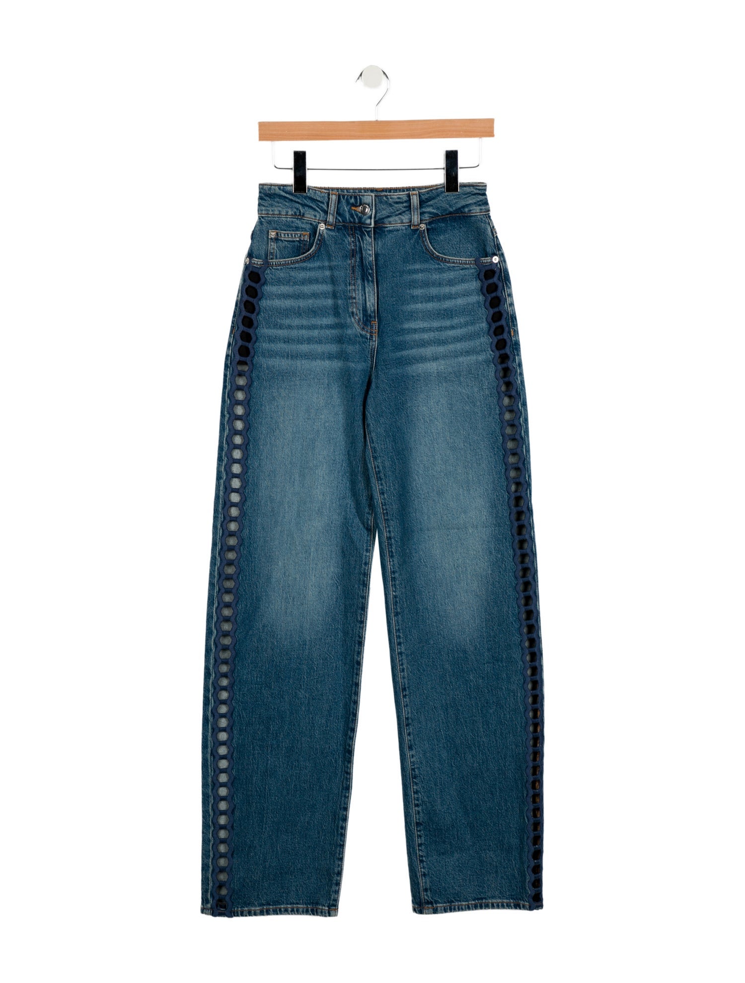 Iro High-Rise Straight Leg Jeans w/ Tags