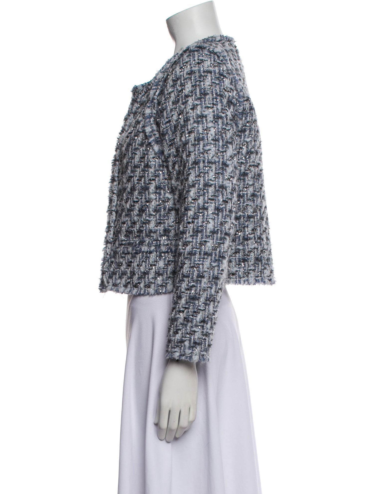 Iro Tweed Pattern Evening Jacket