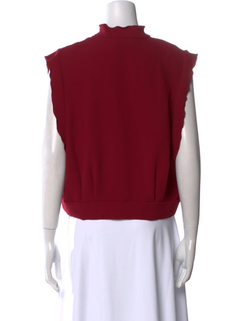 Iro V-Neck Short Sleeve Blouse