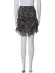Iro Printed Mini Skirt