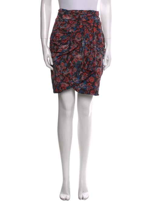 Iro Silk Knee-Length Skirt