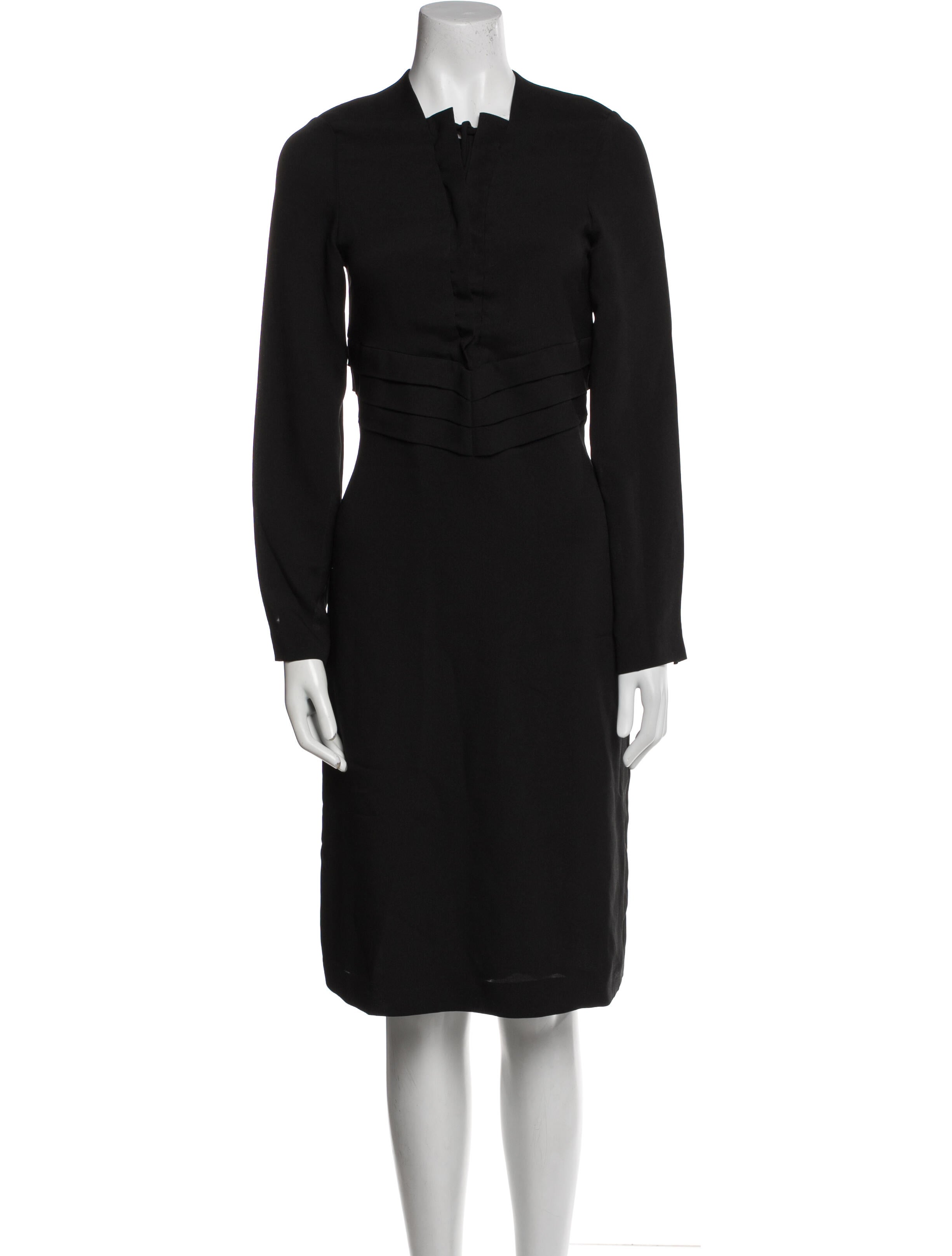Iro Crew Neck Knee-Length Dress