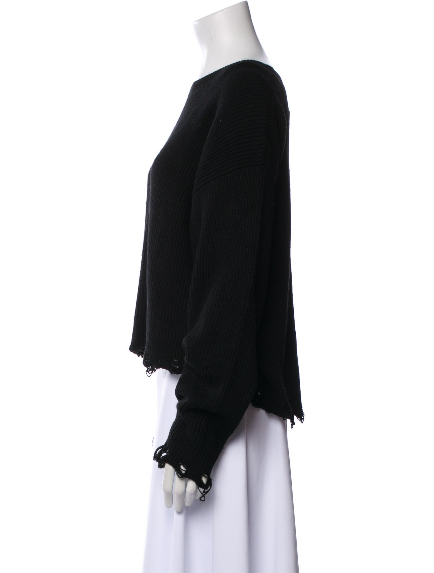 Iro Merino Wool Scoop Neck Sweater