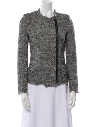 Iro Tweed Pattern Evening Jacket