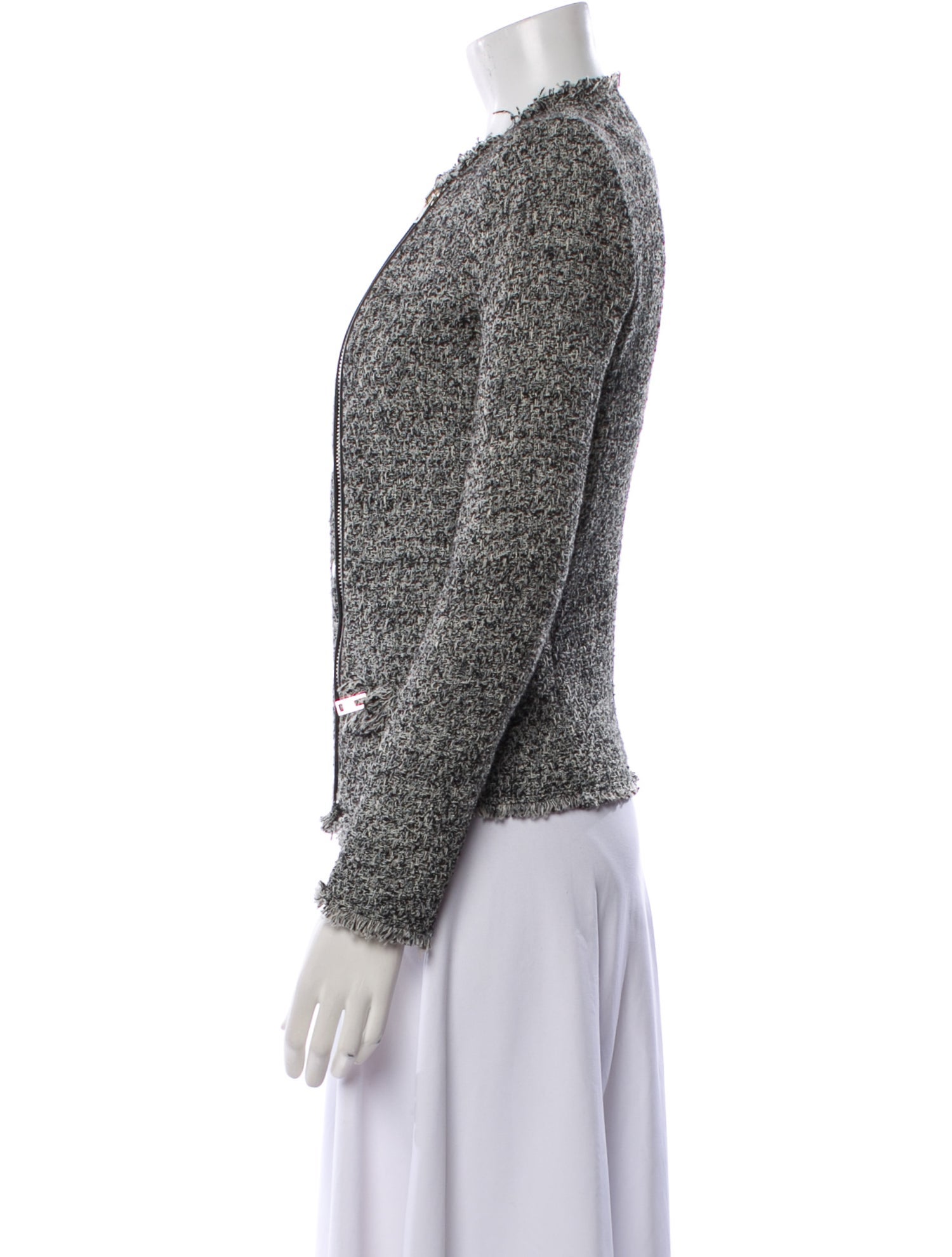 Iro Tweed Pattern Evening Jacket