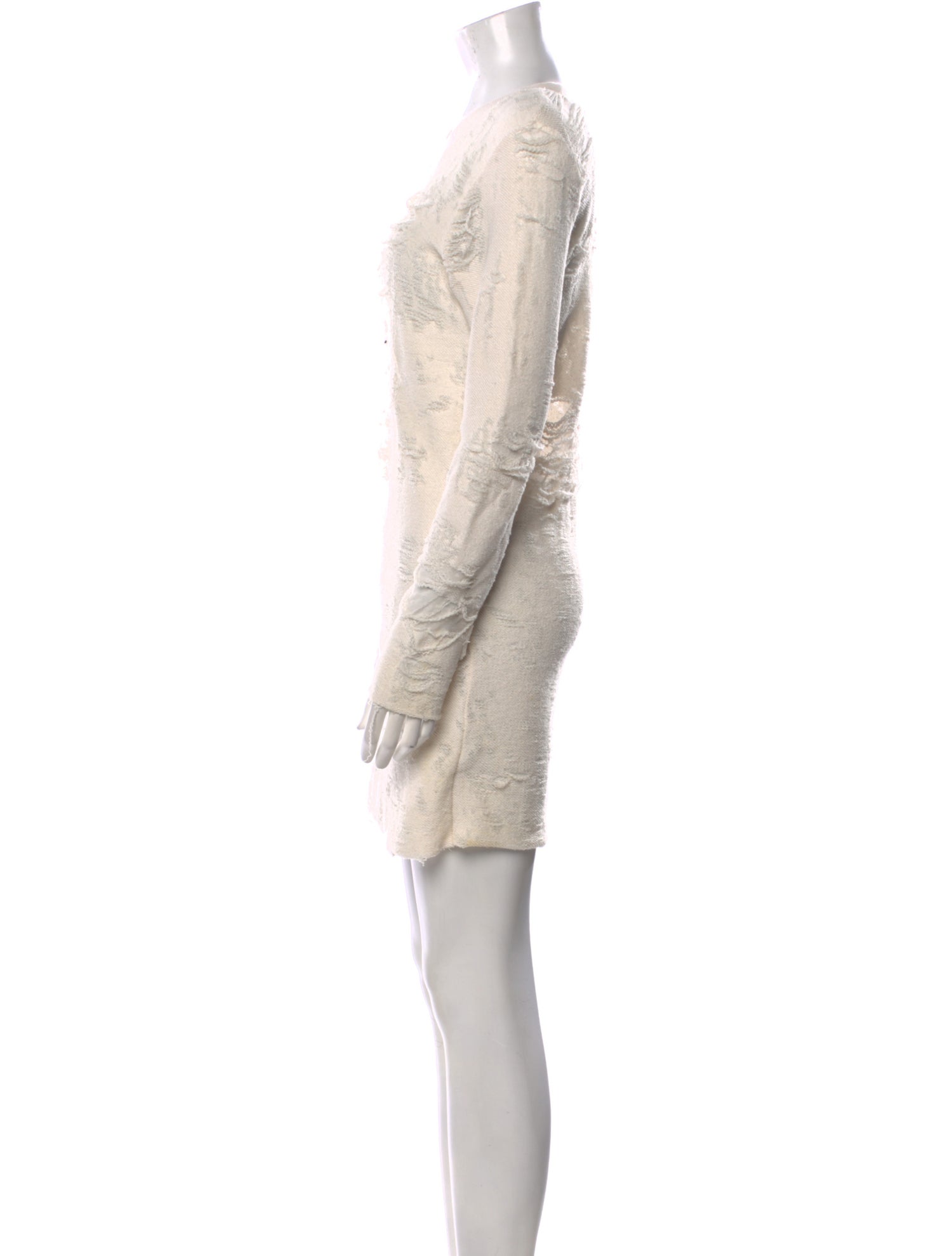 Iro Scoop Neck Mini Dress