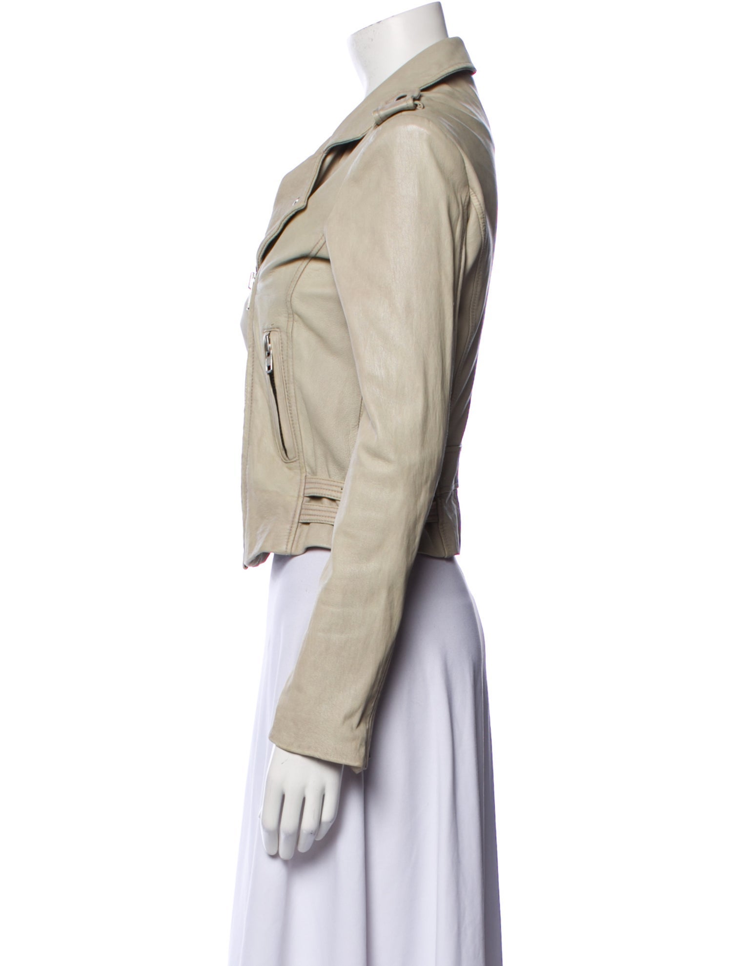 Iro Lamb Leather Biker Jacket