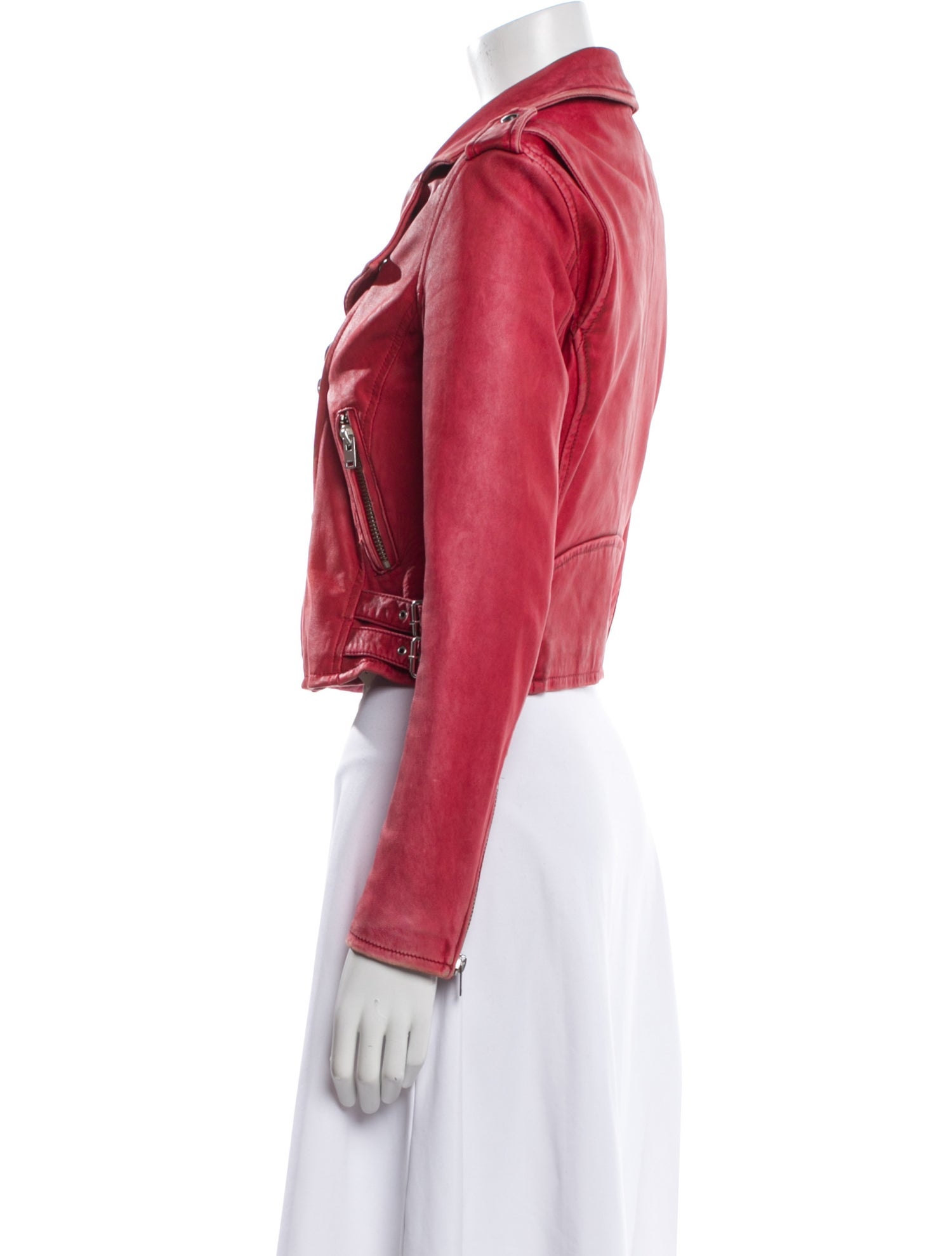 Iro Lamb Leather Biker Jacket