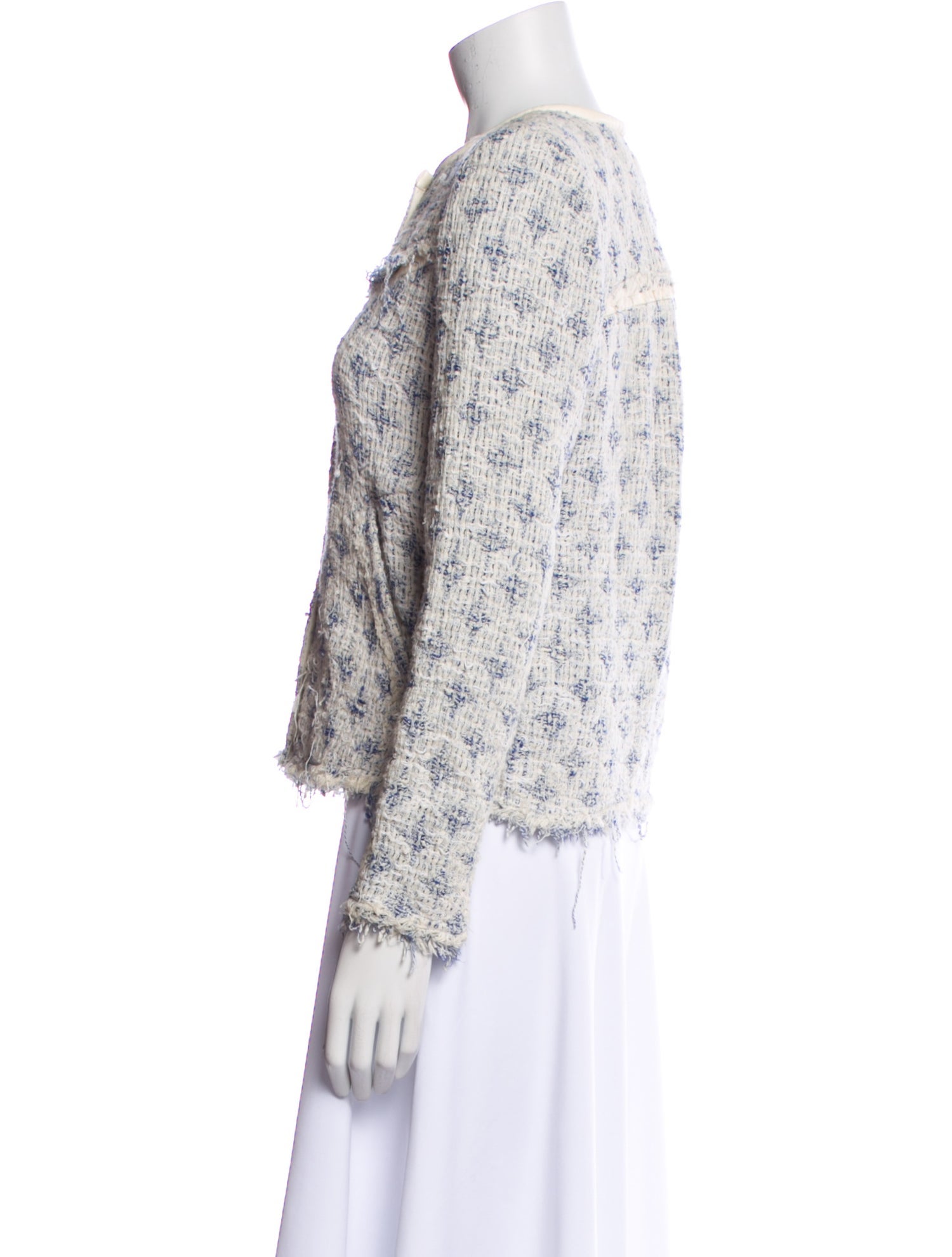 Iro Tweed Pattern Evening Jacket