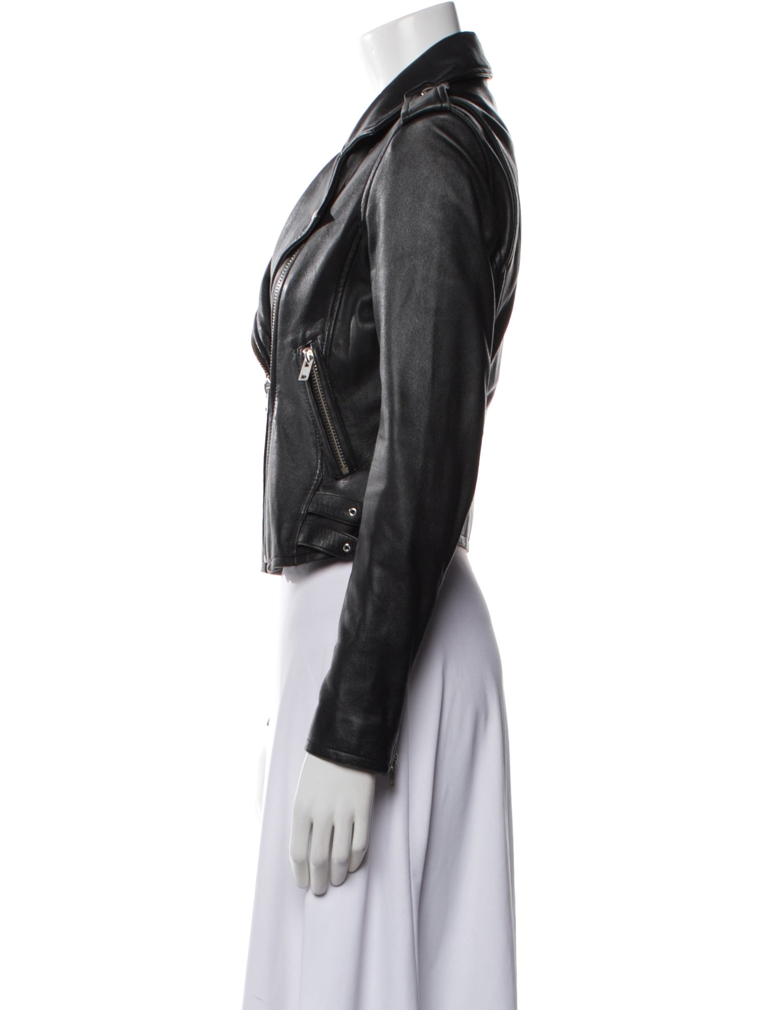 Iro Lamb Leather Biker Jacket