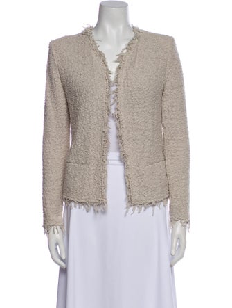 Iro Tweed Pattern Evening Jacket