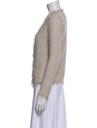 Iro Tweed Pattern Evening Jacket