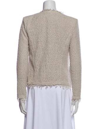 Iro Tweed Pattern Evening Jacket