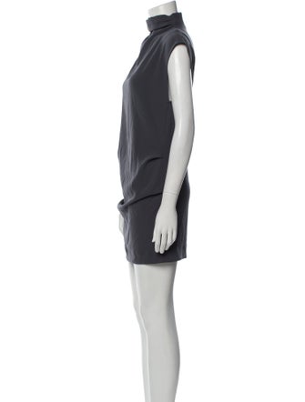 Iro Mock Neck Mini Dress