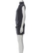Iro Mock Neck Mini Dress