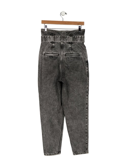 Iro High-Rise Straight Leg Jeans