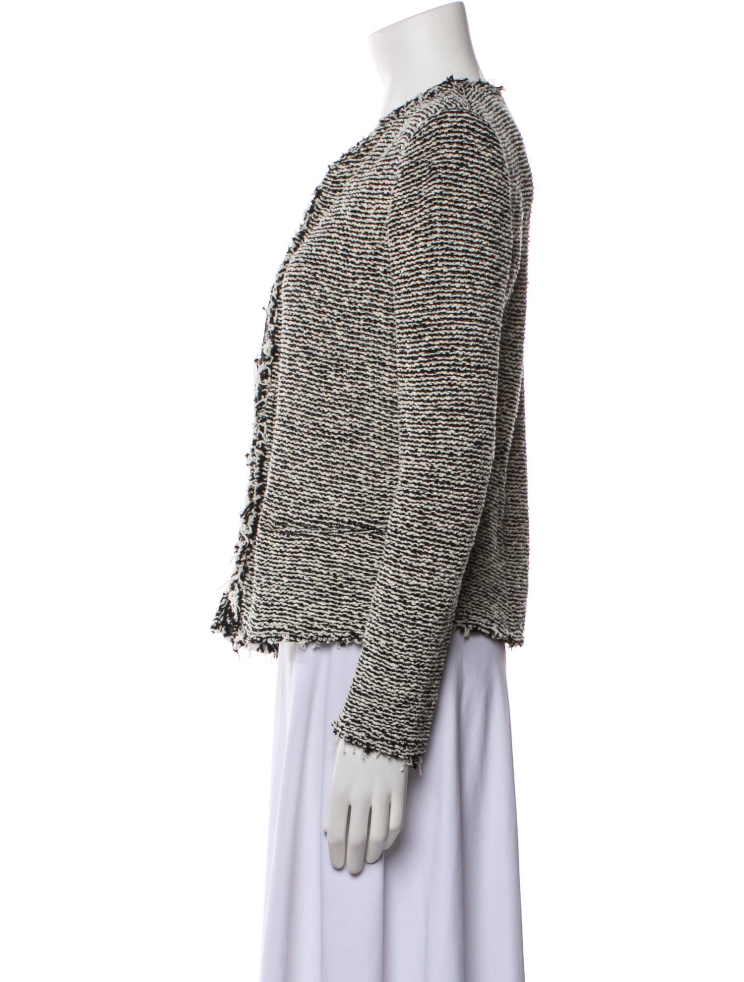 Iro Tweed Pattern Evening Jacket