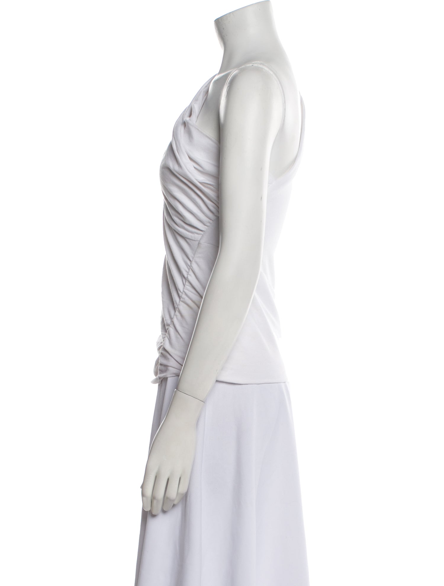 Iro One-Shoulder Sleeveless Top