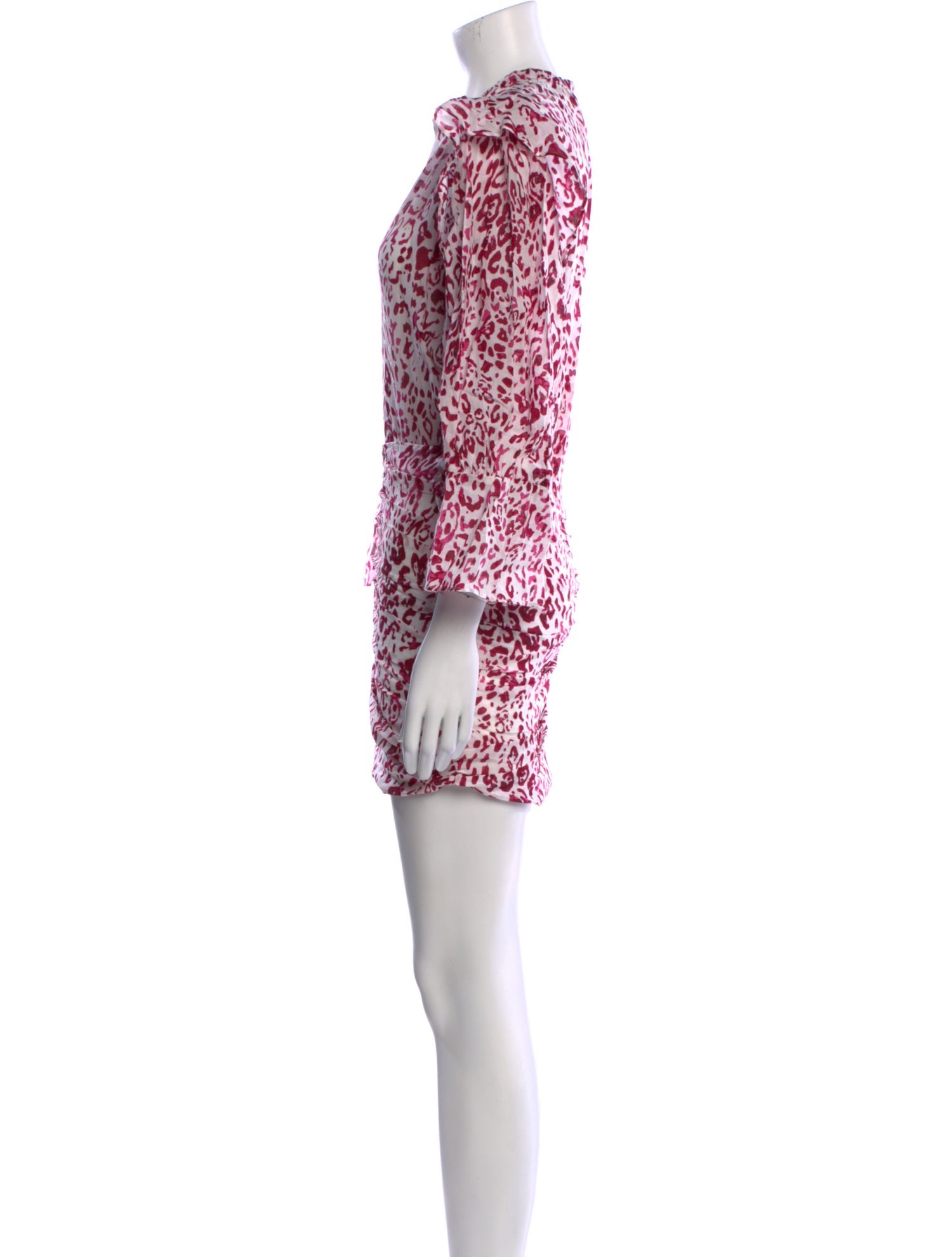 Iro Printed Mini Dress w/ Tags
