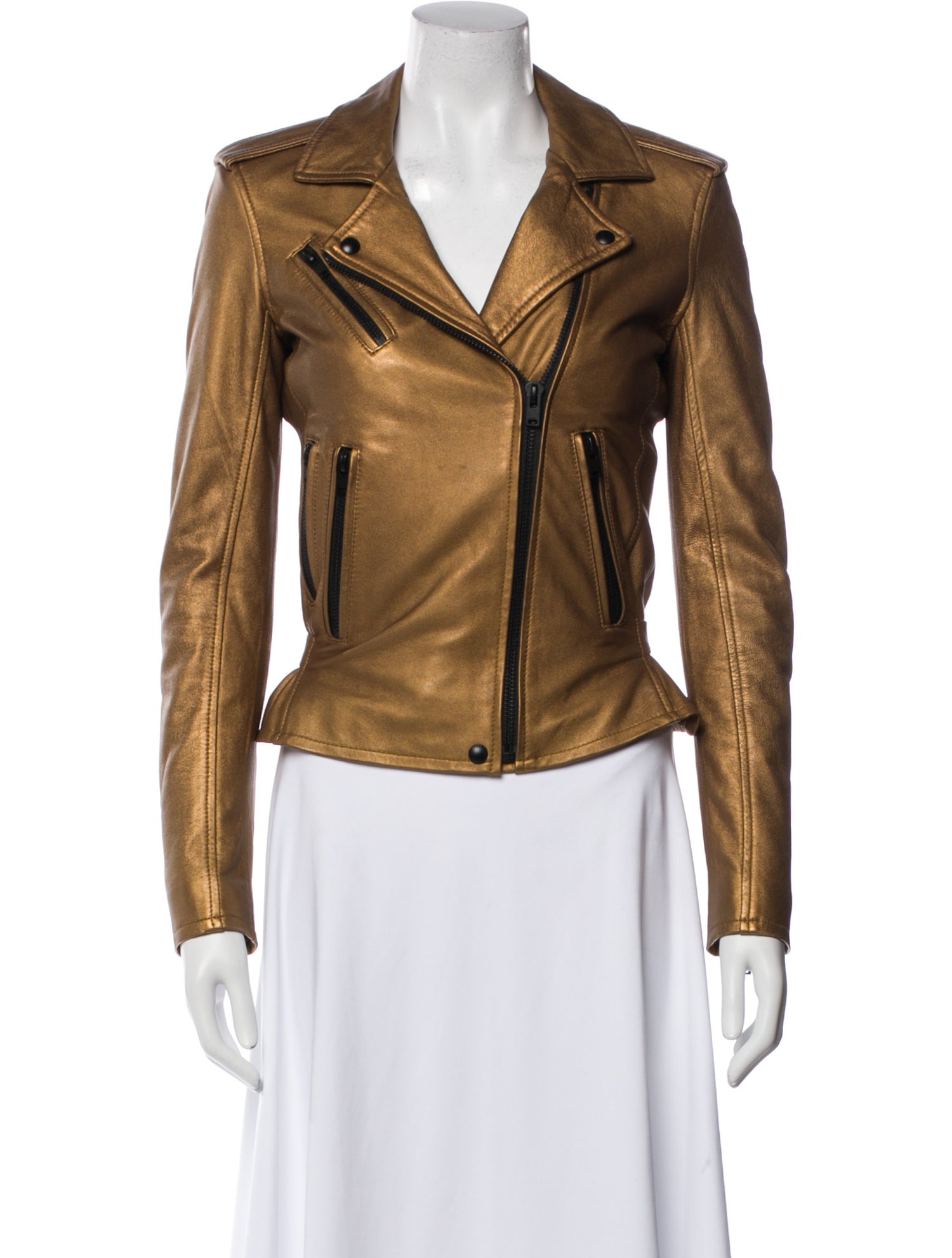 Iro Lamb Leather Biker Jacket