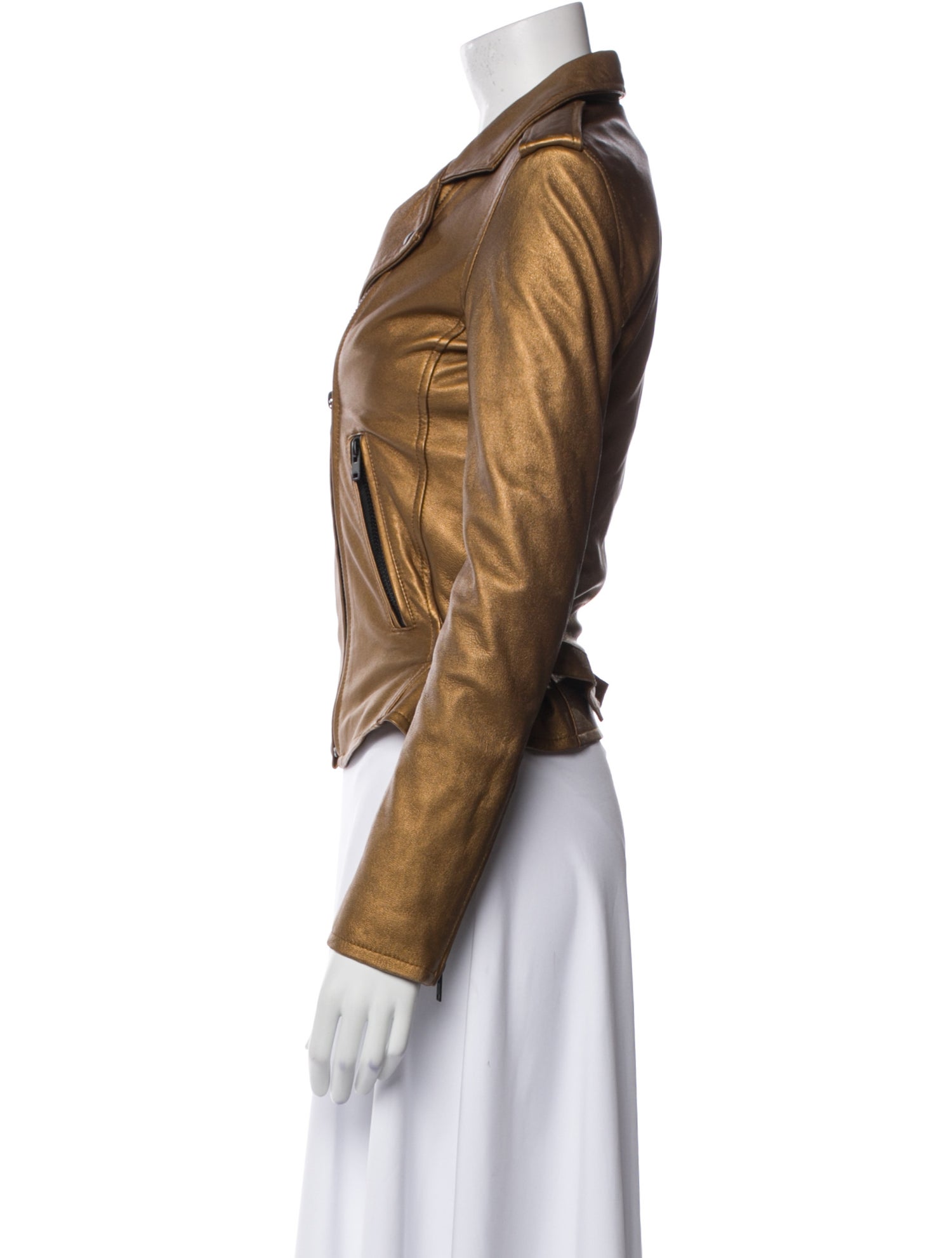 Iro Lamb Leather Biker Jacket