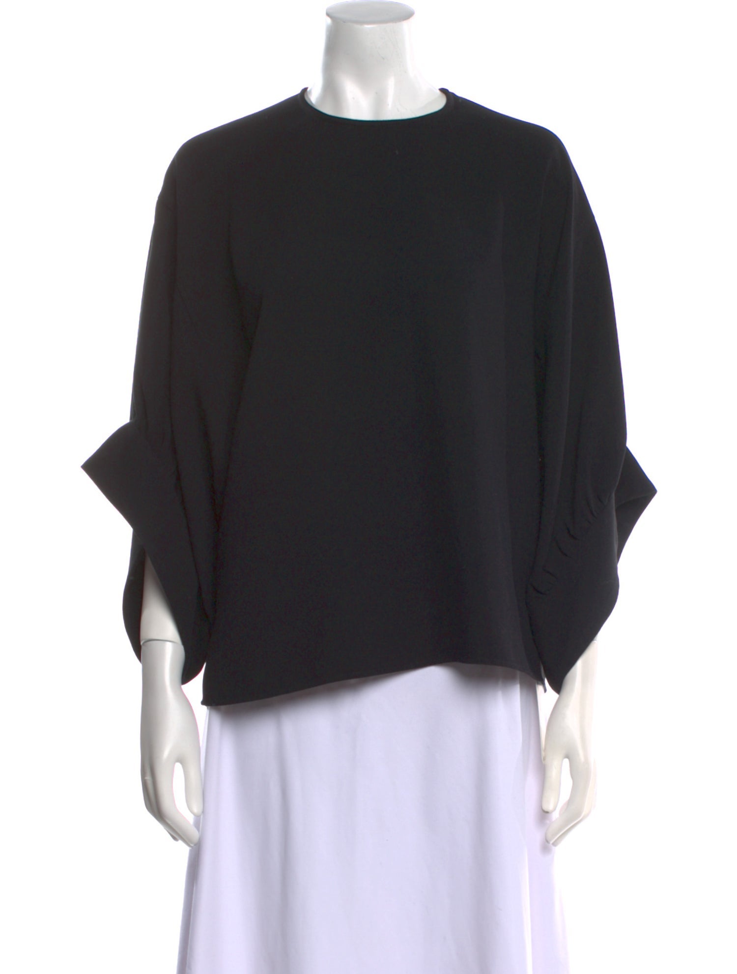 Iro Crew Neck Three-Quarter Sleeve Sweatshirt