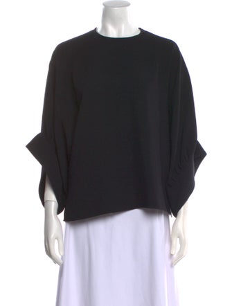 Iro Crew Neck Three-Quarter Sleeve Sweatshirt