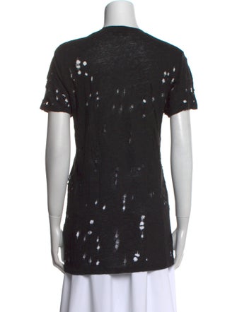 Iro Linen Scoop Neck T-Shirt