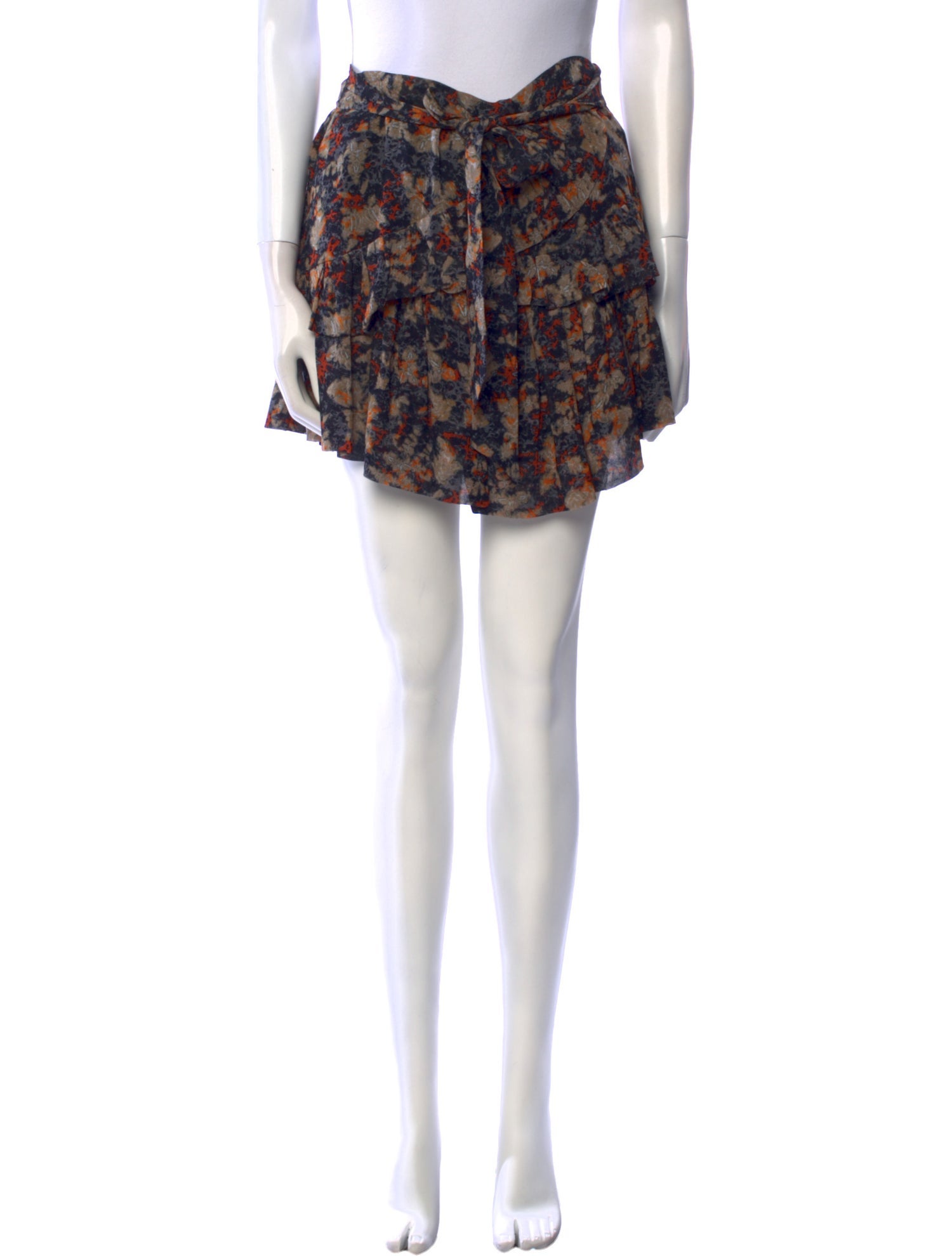 Iro Floral Print Mini Skirt w/ Tags