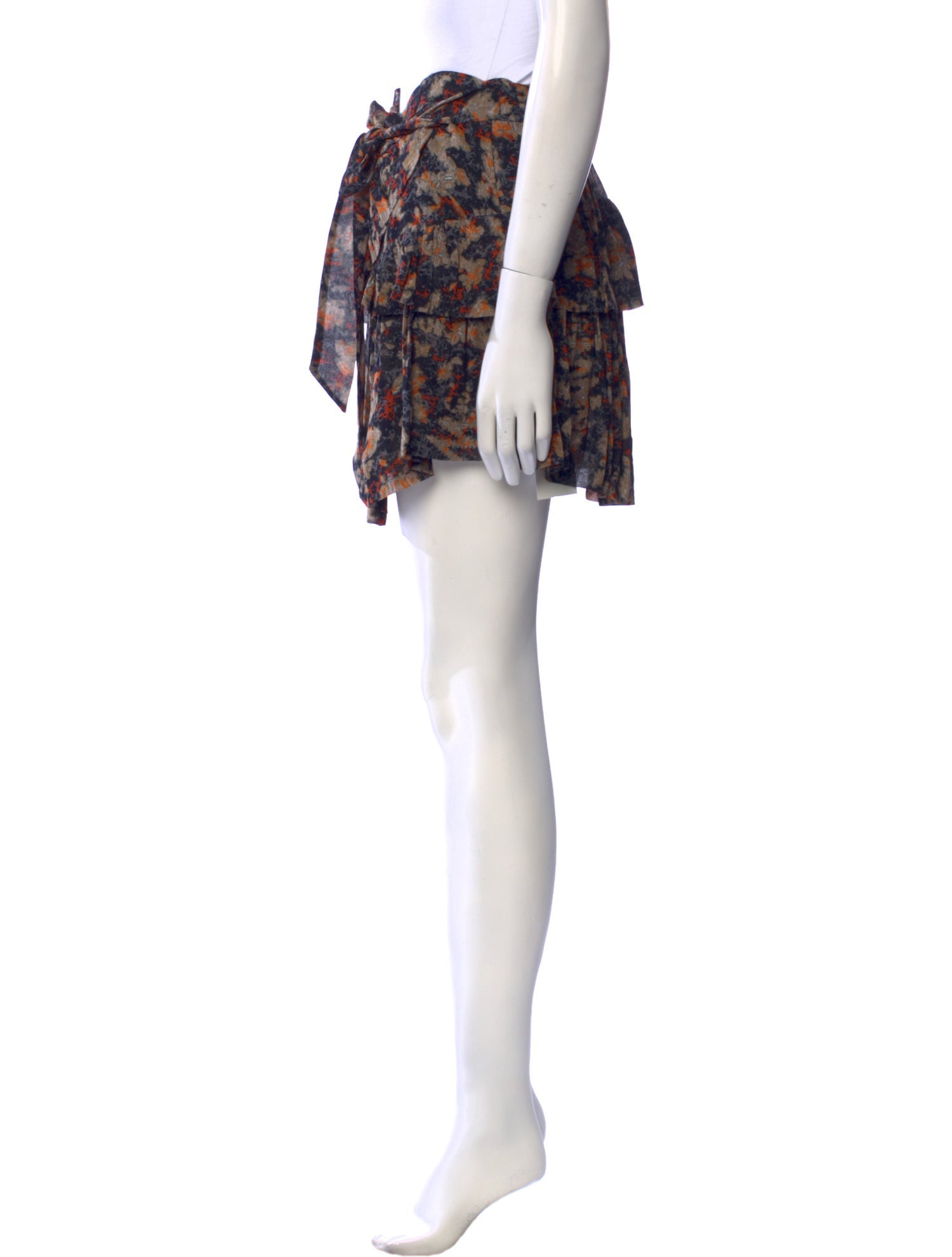 Iro Floral Print Mini Skirt w/ Tags