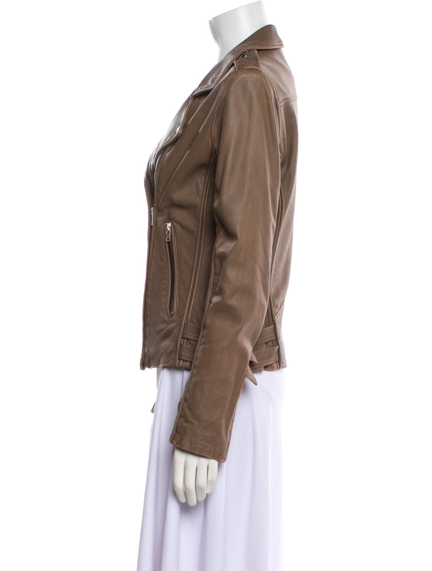 Iro Lamb Leather Biker Jacket