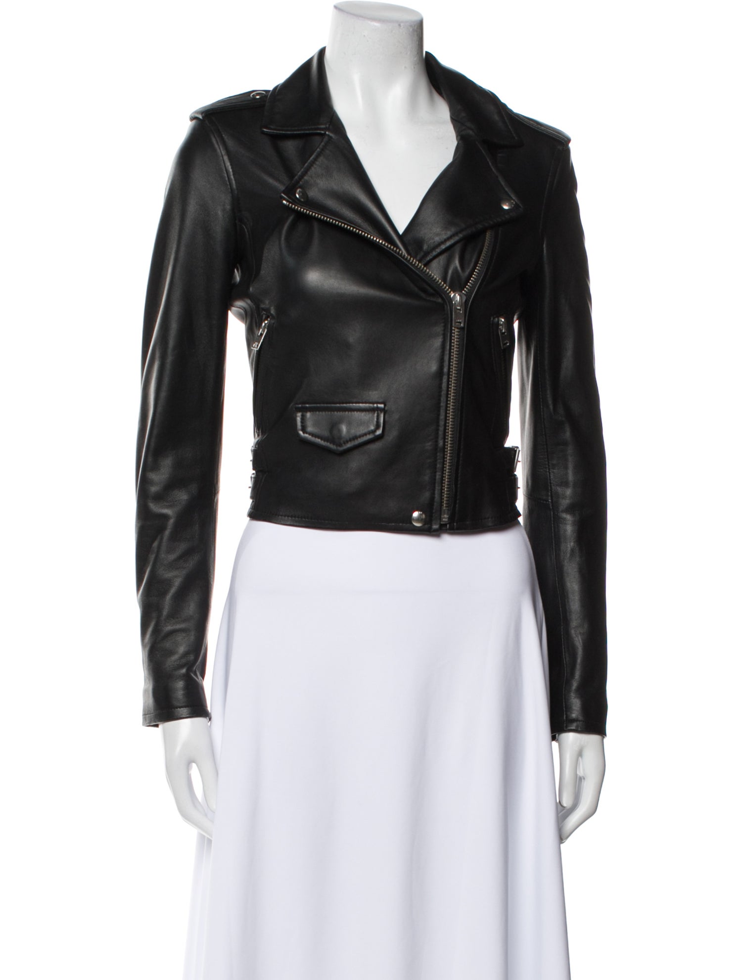 Iro Lamb Leather Biker Jacket