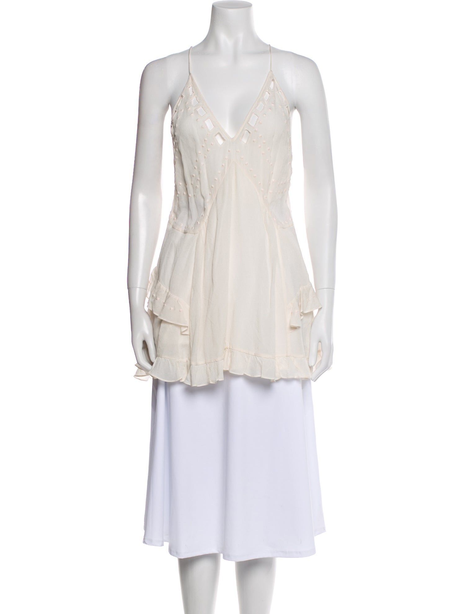 Iro V-Neck Sleeveless Tunic