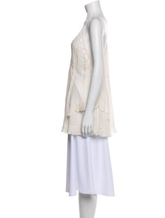 Iro V-Neck Sleeveless Tunic