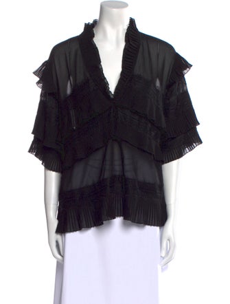 Iro Silk Printed Blouse