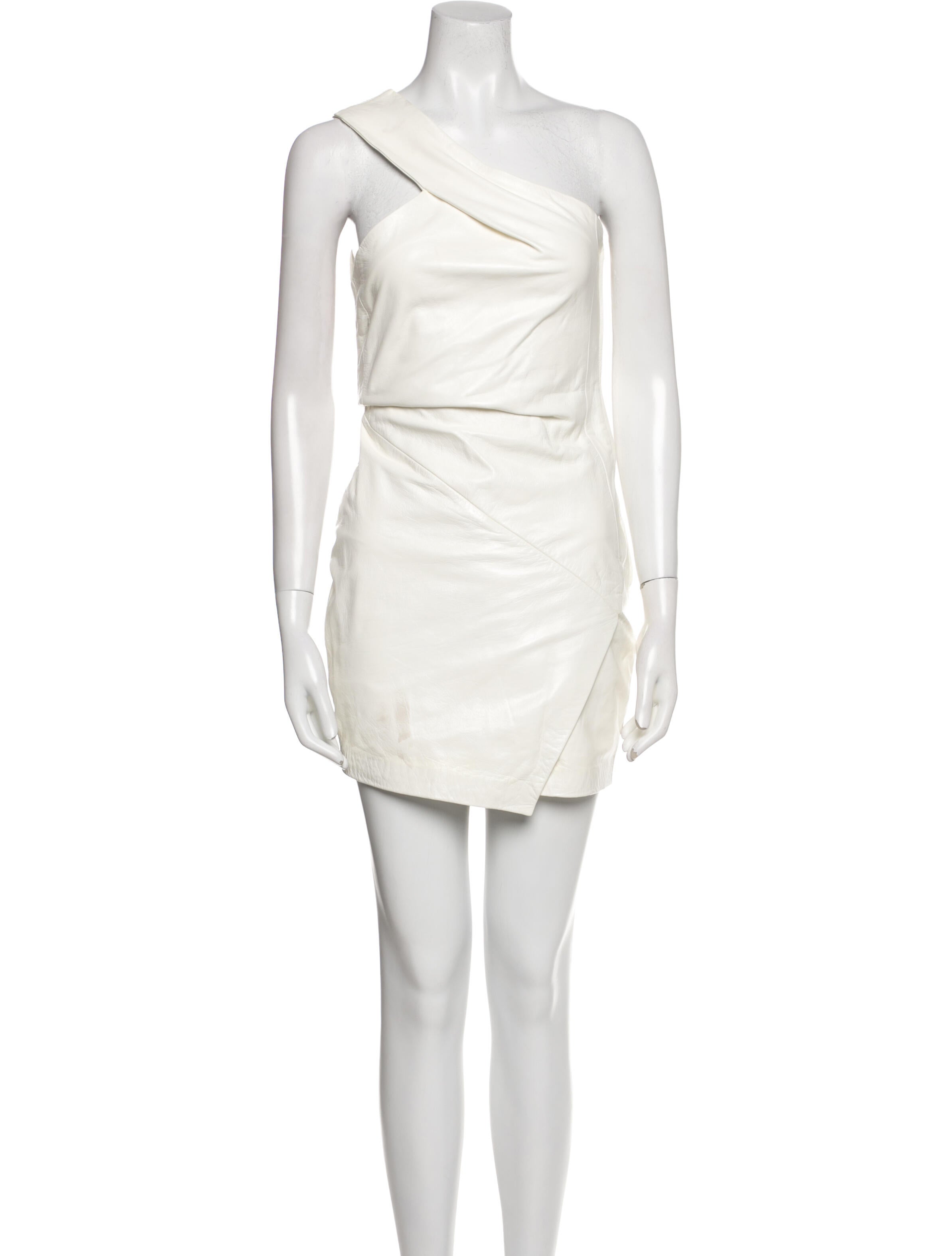 Iro Lamb Leather Mini Dress