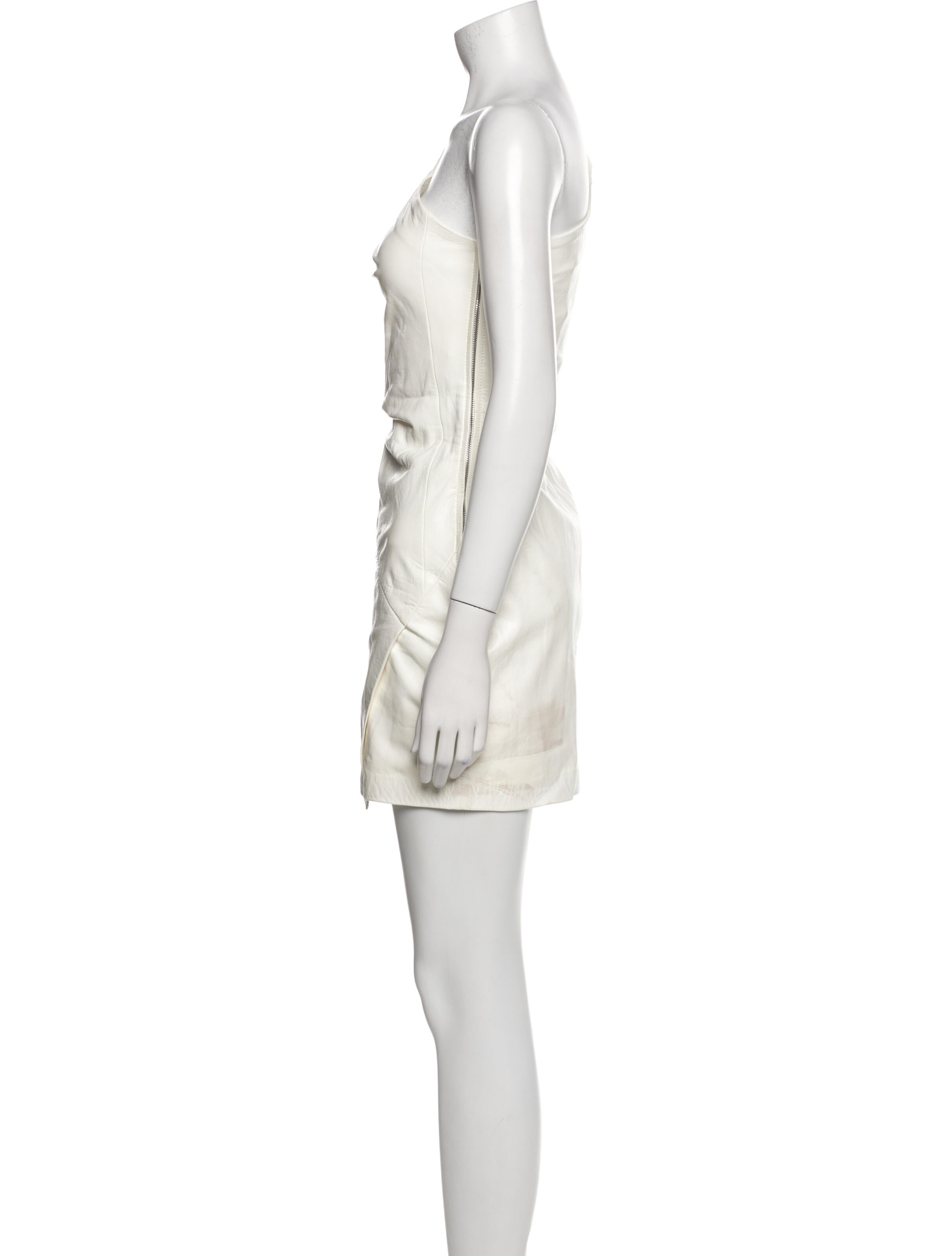 Iro Lamb Leather Mini Dress